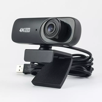 Webcam USB EDUP Full HD 4K 30fps dengan Mikrofon Terintegrasi
