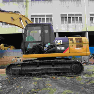 รถขุดมือสองราคาถูก รุ่น Cat 320BL 320D2 320D ขายในเซี่ยงไฮ้ เครื่องจักร Caterpillar รถขุดไฮดรอลิกมือสอง - Product Image 1