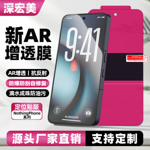 ฟิล์มกันรอยหน้าจอโทรศัพท์มือถือ For Nothing Phone 4A Pro HD AR ป้องกันแสงสะท้อน 0.18 มม. ไฮโดรเจล - Product Image 2
