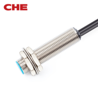 LJ12A3-4-Z/BY M12 PNP NO DC6-36V 3 Kabel Sensor Saklar Kedekatan Induktif Deteksi Logam Jarak Deteksi Ganda Panjang Tipe Flush