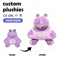 Peluche personnalisée en forme de phoque, jouet en peluche doux, animal marin, rembourrage en coton PP, peluche courte, 11-30 cm, OEM ODM