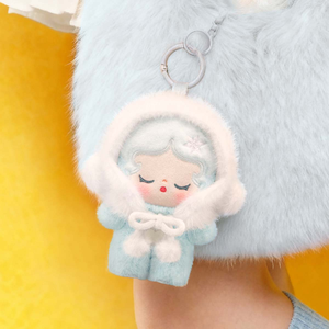 POPMART BEAN Serie Fluffy Cozy, Statuette in PVC, Scatole Misteriose, Ciondoli Peluche <span class=keywords><strong>Fantasy</strong></span> e Sci-Fi, Regali di Natale e per Bambini - Product Image 2