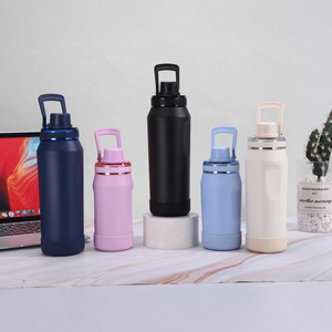 Nouvelle gourde isotherme en acier inoxydable 304, série de couleurs, grande capacité, portable, pour le sport, maintien au froid - Product Image 6