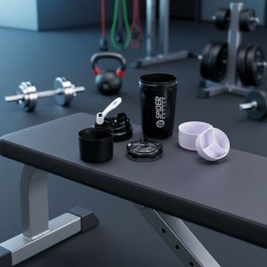 Botella Deportiva de 500 ml Libre de BPA, para Gimnasio, Mezcladora para Pastillas, Contenedor de Proteínas, Apta para Lavavajillas, Portátil, para Hidratación Deportiva - Product Image 4