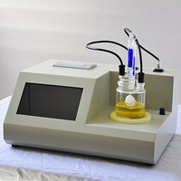 Medidor de Humedad Karl Fisher, Probador de PPM para Transformadores, Probador Automático de Humedad en Aceite de Transformador, Equipo de Prueba de Contenido de Humedad en Aceite