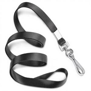 Diseñador personalizado de alta calidad de seda negra tejida sublimación cuello personalizado impreso llavero cuello cordón con logotipo de Camboya - Product Image 1