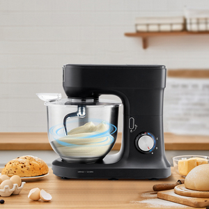 Mixeur d'aliments électrique sur socle avec bol en acier inoxydable - Product Image 3