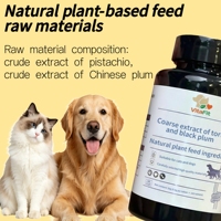 Suplemen Hewan Peliharaan Alami VitaFit untuk Kucing dengan Tablet Ekstrak Mentah Prunus Mume - Mendukung Kekebalan Tubuh, Kesehatan Kulit & Bulu, Tinggi Protein