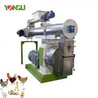 YONLIG nouvelle Machine à granulés 1-30 t/h pour l'alimentation des animaux lapin cochon bétail vache mouton poulet granulés d'alimentation faisant la Machine
