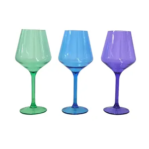 purple Wine tumbler Plastic Cup High Performance-price Champagne Plastic medieval goblet Cup