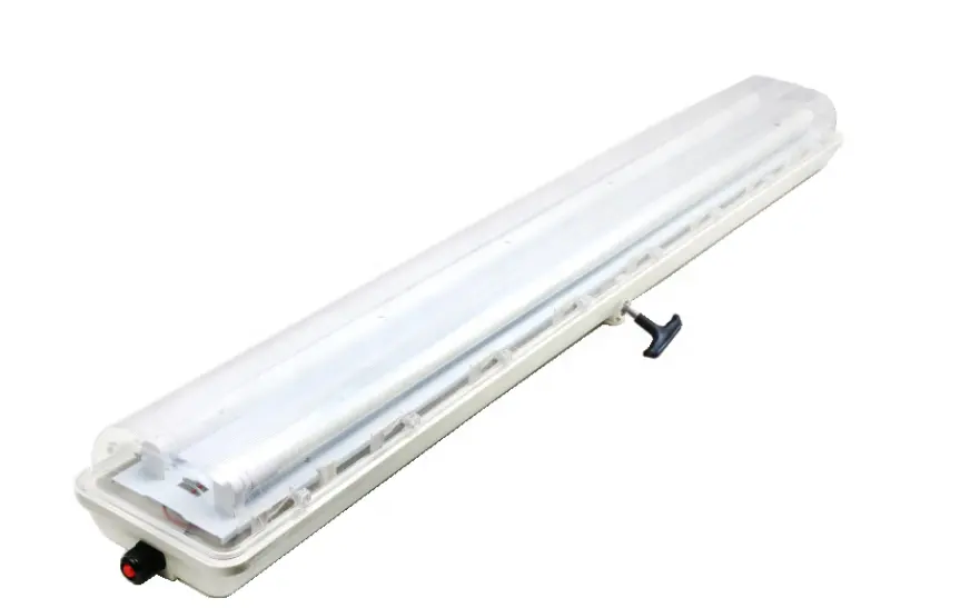 Leudun工業用LED防爆IP66防爆リニアライトIIA、IIB、IICプラスチック蛍光灯ライトに適しています