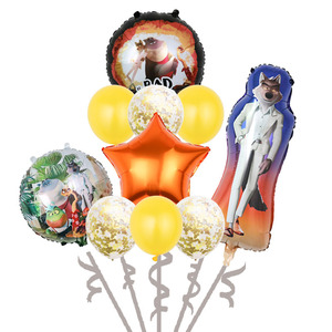 Globos de Papel de Aluminio con Personajes de Dibujos Animados al por Mayor, Juego de Globos de <span class=keywords><strong>los</strong></span> Villanos para Fiestas de Cumpleaños Infantiles - Product Image 6