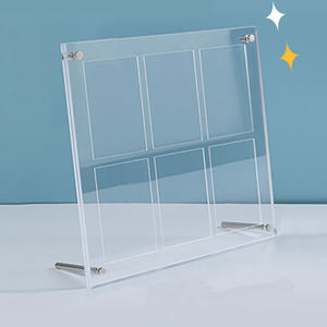 Albums photo acryliques transparents <span class=keywords><strong>Mini</strong></span> cadre photo Cadres en cristal pour <span class=keywords><strong>Polaroid</strong></span> Fujifilm <span class=keywords><strong>Instax</strong></span> <span class=keywords><strong>Mini</strong></span> films Cartes d'affichage photo de bureau - Product Image 2