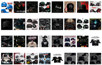 Sombreros al por mayor: Gorra de béisbol de gamuza de diseño Danny con ala ancha, pedrería personalizada y logotipo bordado CT