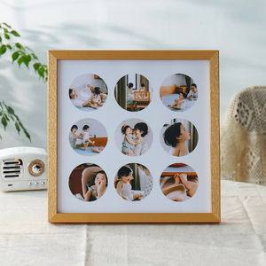 New Design Wall <b>Mounting</b> Multi-opening Solid Wood Classic Square Wood Photo <b>Frames</b> - Product Image 6