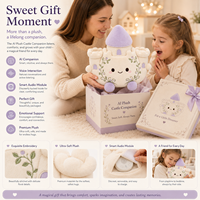 Adorable Peluche Château IA en forme de Poire, Rembourrée en Coton PP, Coussin de Dessin Animé, Poupée en Peluche 11-30cm, Cadeau pour Chambre d'Enfant et Fête