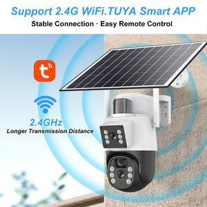 20X Zoom Tuya 8MP 4G Sim Card Solar Battery Dual Lens Pan-Tilt Outdoor Waterproof Audio <strong>Motion</strong> Detection WiFi Security <strong>Camera</strong> - Product Image 3