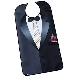 Waterproof Women Men Customized <strong>Funny</strong> Elderly <strong>Adult</strong> <strong>Bib</strong> Pattern Washable Patients Eating Feeding <strong>Bibs</strong> - Product Image 2