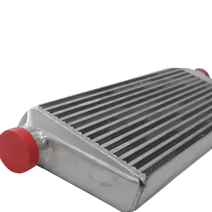 Intercooler Universal JSY0847 High Performance 450*230*65mm Silver And Polished Aluminium Universal Intercooler For Engine Cooling System
