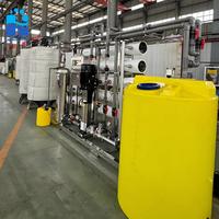 Système de filtration d'eau RO 10000LPH OEM ODM pour usine de traitement d'eau du robinet/forage/puits/eau salée avec contrôle PLC