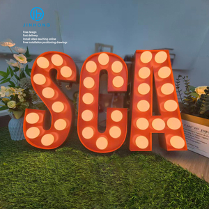 Dấu hiệu ánh sáng với bóng đèn frontlit Led Chữ <span class=keywords><strong>3D</strong></span> dấu hiệu ánh sáng dấu hiệu điện tử <span class=keywords><strong>3D</strong></span> frontlit Thư <span class=keywords><strong>3D</strong></span> Logo thư dấu hiệu đứng kim loại - Product Image 3