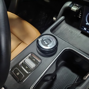 Adaptation pour accessoires Icaur V27 - Couvercle de bouton en cristal pour console <span class=keywords><strong>centrale</strong></span> - Accessoires de protection et de modification de l'intérieur de la voiture. - Product Image 5