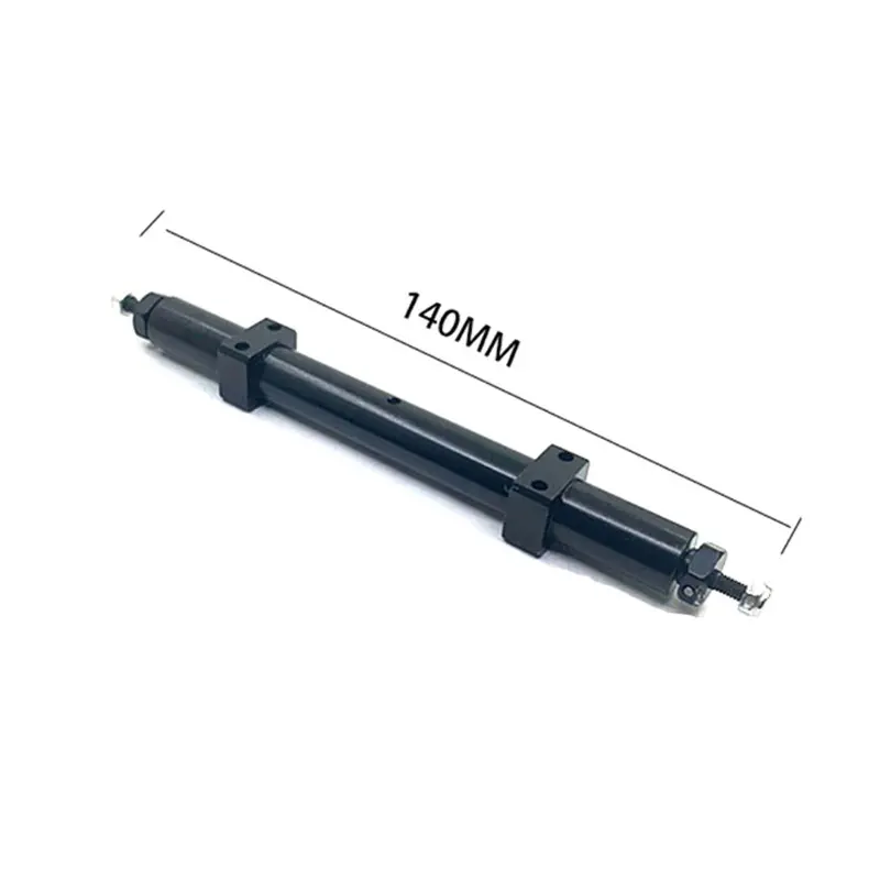 RC Unpowered Trailer Rear Wheel Axle ,Metal Rear Axle Trailer DIY Modification Accessory for Tamiya 1/14 Series (140mm)