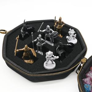 Estuche de almacenamiento en miniatura octogonal de 6 ranuras de forma única Estuche DE TRANSPORTE DE figura en miniatura resistente duro para jugadores de rol - Product Image 2