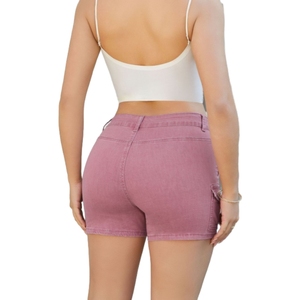 Jeans de Mujer de Cintura Media y Ajustados a la Cadera de Alta Calidad y Gran Venta, y Shorts Holgados de Moda para Mujer - Product Image 6