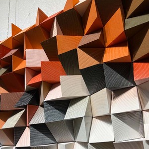 手作り壁掛けモザイクアールデコ調のデザインスタイル金属素材OEM & ODMモダンな高級ホームデコレーション - Product Image 3