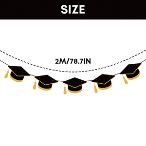 <span class=keywords><strong>Guirnalda</strong></span> de Graduación Xieli con Pancarta para Decoración de Fiestas - Product Image 3