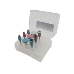 Juego de fresas dentales para pulir cerámica RA Shank Pulidores de silicona - Product Image 4