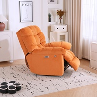 Fauteuil inclinable de luxe confortable et très vendu, pivotant à 360 degrés, pour se détendre dans le salon ou la chambre