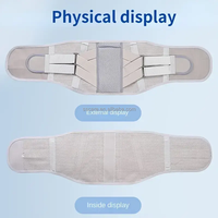 Ceinture de soutien de la taille respirante avec correcteur de posture réglable