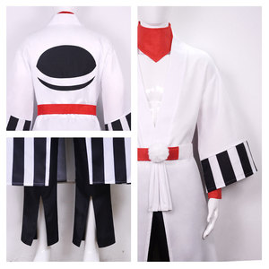 Disfraz de Cosplay de Jigen, 6 Piezas, Blanco, Rojo y Negro, Traje Completo para Juego de Rol de Anime - Product Image 3