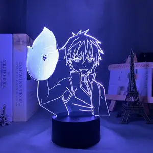 TW-2700 Trinity Seven Arata Kasuga Led Night Light for Bedroom Decor Colorful Anime 3d LED Light Lamp Arata Kasuga Trinity Seven