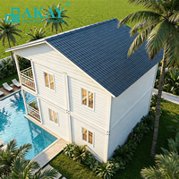 Maison conteneur AKAY, étanche, résistante à l'humidité, villa modulaire préfabriquée de luxe à 2 étages, duplex, petite maison pour bureau ou logement