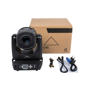 Shehds 6 lăng kính gobo 100 Watts Trắng <span class=keywords><strong>LED</strong></span> chùm tại chỗ mini di chuyển đầu ánh sáng 100 W buổi hòa nhạc Đèn sân khấu - Product Image 6