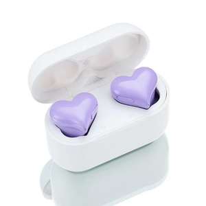 New Heartbuds Heart-shaped Headphones Quick Pairing Wireless Earbuds <strong>Cute</strong> Girl Office Travel Bluetooth <strong>Earphones</strong> - Product Image 3