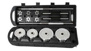 Mancuerna ajustable pintada negra <span class=keywords><strong>50</strong></span> <span class=keywords><strong>kg</strong></span> <span class=keywords><strong>Kit</strong></span> De Juego Mancuernas Ajustables <span class=keywords><strong>50</strong></span> <span class=keywords><strong>kg</strong></span> - Product Image 3