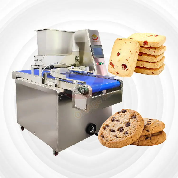 Điện Puff Biscuit hình thức ba màu kích thước nhỏ tự động Báo Chí bột Cookie làm cho máy