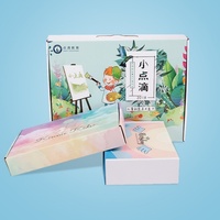 Boîte en carton pliable de luxe en 2 parties avec fermetures à ruban, emballage pliable, boîtes cadeaux avec couvercle magnétique