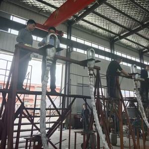 Sangle de levage en câble métallique galvanisé haute résistance 6x19 pour levage de béton préfabriqué et boucles d'ancrage - Product Image 5