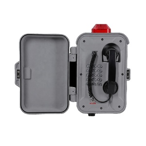 Téléphone extérieur à profil bas, couleur, IP67, CE, FCC, pour sites de défense de qualité <span class=keywords><strong>militaire</strong></span>, téléphone industriel étanche - Product Image 1