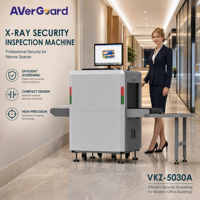 Averguard VKZ-5030A Scanner de bagages à rayons X compact, système d'inspection de sécurité standard pour hôtels de luxe et bureaux