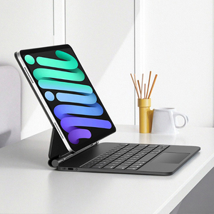 Custodia con Tastiera Wireless Intelligente per iPad Mini 7a Gen 8.3" con Touchpad e Retroilluminazione RGB - Product Image 1