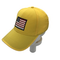 Casquette de baseball avec drapeau américain pour hommes et femmes Casquette de sport d'été à séchage rapide Casquette personnalisée incurvée en nylon fin