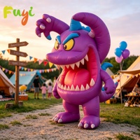 Monstre gonflable géant personnalisé de qualité commerciale, monstre gonflable pour la publicité extérieure et la décoration d'événements