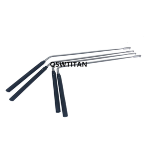 <span class=keywords><strong>Retractor</strong></span> de Nervio Ortopédico con Gancho para Raíz Nerviosa, <span class=keywords><strong>Retractor</strong></span> de Nervio de 90 y 135 Grados, Mango de Metal Negro, Gancho Cerebral - Product Image 3