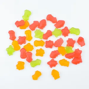 MINICRUSH OEM Nova Forma De Peixe Gummy Candy Comércio Doces Frutados Doces Gummy Personalizados